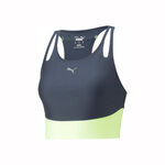 Puma Kleding Puma Run Ultraform Crop Sport-bh Dames-Blauw