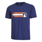 Quiet Please Kleding Quiet Please Retro Block T-shirt Heren - donkerblauw, veelkleurig
