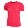 Regular Hardloopshirt Dames-Neonroze