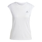 adidas Kleding adidas Padded X-City Hardloopshirt Dames-Wit