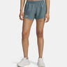 Fly By 3in Hardloopshorts Dames - blaugrau, petrolblauw