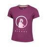 Baseline Logo T-shirt Meisjes-Berry,Pink
