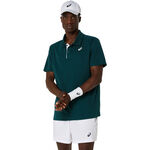 ASICS Kleding ASICS Court Polo Heren-Donkergroen