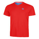BIDI BADU Kleding BIDI BADU Crew Inside Out V-Neck T-shirt Heren-Neongroen