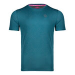 BIDI BADU Kleding BIDI BADU Falou Tech T-shirt Heren-Petrolblauw,Grijs