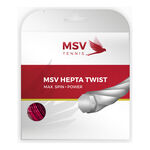 MSV MSV Hepta-Twist Set Snaren 12m-Rood