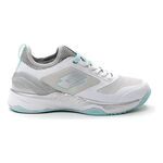 Lotto Tennisschoenen Lotto Mirage 200 Gravelschoen Dames-Wit,Zilver