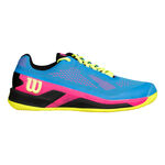 Wilson Tennisschoenen Wilson Rush Pro 4.0 Allcourt Schoen Heren-Blauw,Veelkleurig
