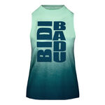 BIDI BADU Kleding BIDI BADU Forza Crura Move Printed Tanktop Dames-Mint,Petrolblauw