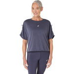 ASICS Kleding ASICS Nagino Run Hardloopshirt Dames-groen