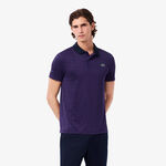 Lacoste Kleding Lacoste LEER Polo Heren-paars