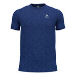 Odlo Kleding Odlo Essential Seamless Hardloopshirt Heren - donkerblauw, 