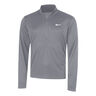 Pacer Half-Zip Hardloopshirt Heren - grijs