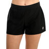 Crew 2.0 2in1 Shorts Dames-zwart