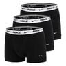 Essential Cotton Stretch Trunk Boxershort - Verpakking 3 stuks Heren-zwart, wit