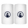 Long Zweetband Verpakking 2 Stuks-Wit,Donkerblauw