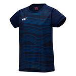 Yonex Kleding Yonex Crew Neck T-shirt Dames-Donkerblauw