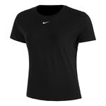 Nike Kleding Nike One Classic Dri-FIT T-shirt Dames-Zwart