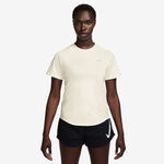 Nike Kleding Nike Swift Hardloopshirt Dames - cr&egrave;me