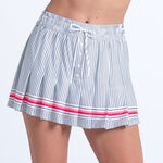 Lucky in Love Kleding Lucky in Love High Waist Lavish Lane Rok Dames - wit, zwart