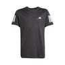 Club 3Stripes T-shirt Jongens-zwart