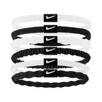 Nike Kleding Nike Flex Hair Tie Haarband Verpakking 6 Stuks-Wit,Zwart