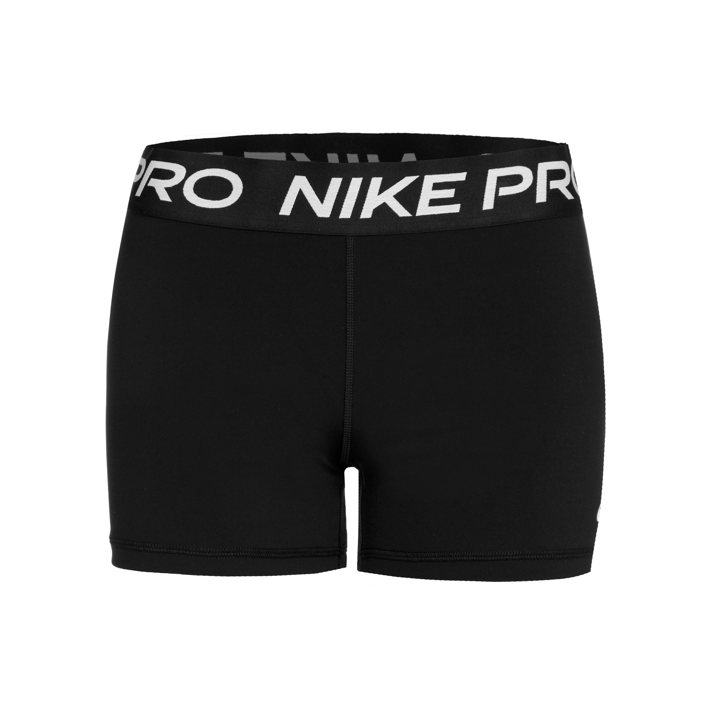 Buy Nike Pro 3in Short Voor Tennisballen Dames Zwart Wit online Tennis Point BE
