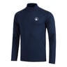 Big Serve 1/4 Zip Longsleeve Heren-donkerblauw