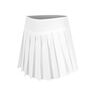 Create Love Pleated Rok Dames-Wit,Petrolblauw