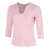 Hey Laguna V-Neck Longsleeve Dames-oud roze