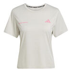 adidas Kleding adidas Own The Run Hardloopshirt Dames-Cr&egrave;me