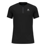 Odlo Kleding Odlo X-Alp Trail Crew Neck Hardloopshirt Heren - zwart, 