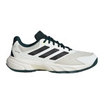 adidas Tennisschoenen adidas CourtJam Control 3 Gravelschoen Heren-Crème,Zwart