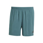 adidas Kleding adidas Own The Run 5in Hardloopshorts Heren-Donkergroen