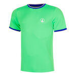 Quiet Please Tenniskleding Quiet Please Break Ringer T-shirt Heren - groen, wit