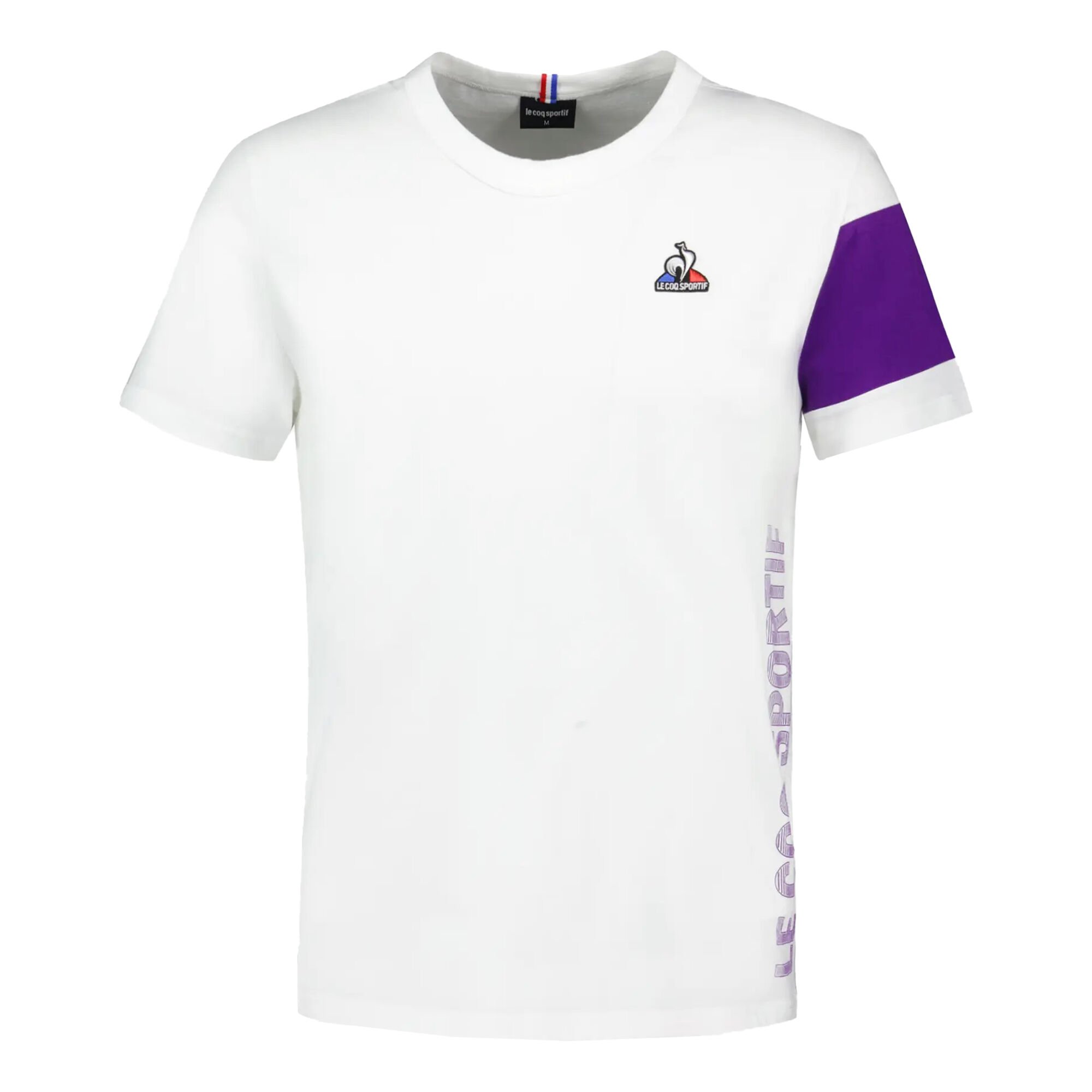 stel je voor Over instelling Magazijn Le Coq Sportif N°1 T-shirt - Wit, Paars online kopen | Tennis-Point
