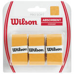 Wilson Overgrips Wilson Soft Overgrip Verpakking 3 Stuks-Goud