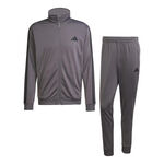 adidas Kleding adidas 3Stripes Trainingspak Heren-Donkergrijs