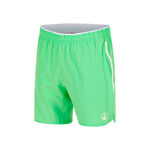Quiet Please Tenniskleding Quiet Please Drop 7in Shorts Heren - groen, wit