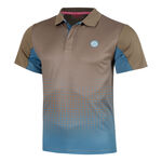 BIDI BADU Kleding BIDI BADU Spectrum Spirit Polo Heren-Bruin,Blauw