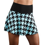 Endless Kleding Endless Lux II Rok Dames-Zwart,Blauw