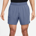 Nike Kleding Nike Court Dri-Fit Advantage 6in Shorts Heren-Blaugrau,Wit