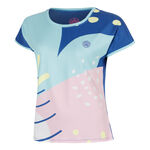 BIDI BADU T-shirt BIDI BADU Hey Laguna T-shirt Dames-blauw, veelkleurig