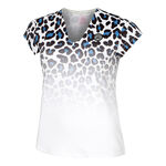 BIDI BADU Kleding BIDI BADU Leoparty Styles V-Neck T-shirt Dames-Wit,Zwart
