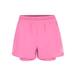 Quiet Please Kleding Quiet Please Rematch 2in1 Shorts Dames - pink, wit