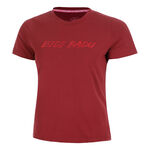 BIDI BADU Kleding BIDI BADU Protected Leafs Chill T-shirt Dames - rood, 