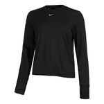 Nike Kleding Nike Dri-Fit Swift Element UV Crew-Neck Topje Hardlopen Dames-Zwart
