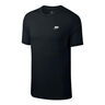 Sportswear Club T-shirt Heren - zwart, donkergrijs