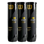 Wilson Bal met binnendruk Wilson US Open Verpakking 4 Stuks
