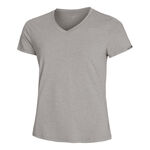 NEO Kleding NEO Flyweight V-Teeme Hardloopshirt Dames-Grijs